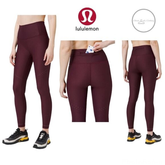 2020 Lululemon Zoned In Tight *27" Size 12 - Picture 1 of 7